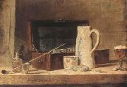 Jean Baptiste Simeon Chardin Pipe and Jug (mk08) china oil painting reproduction